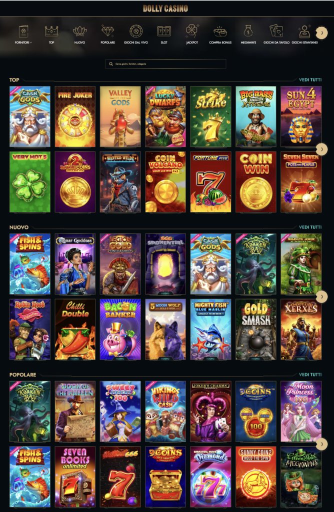 Esperienza di Gioco con Dolly Casino: Scheda di Recensione Approfondita in